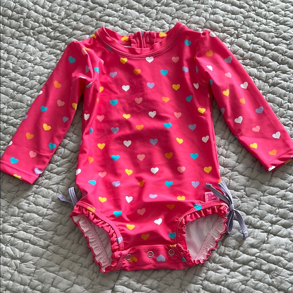Ruffle Butts Long Sleeve Rashguard
